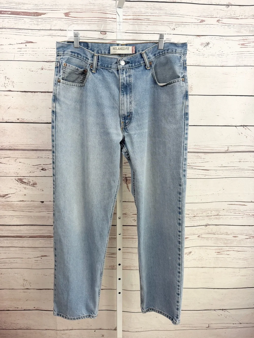 Levi's 550 Relaxed Fit Light Wash Men's Jeans 36 x 32